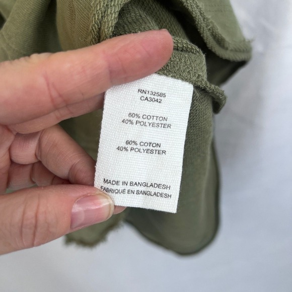 Grey State Drawstring Waist Boho Casual Cool Soft Fleece Active Dress Size XS - Picture 9 of 10